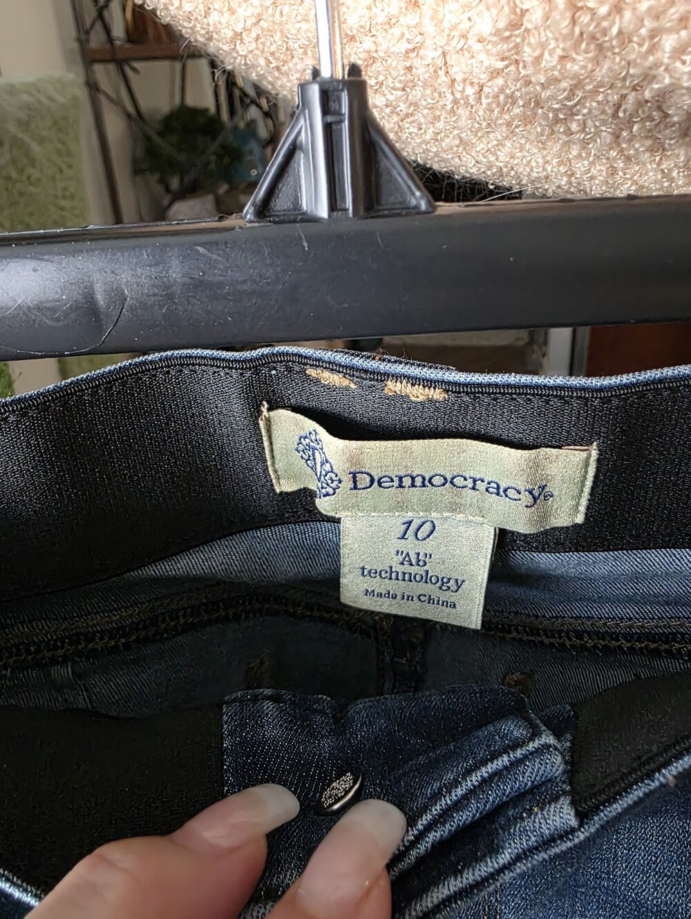 Democracy Mid Wash Blue Denim Jeans - Size 10